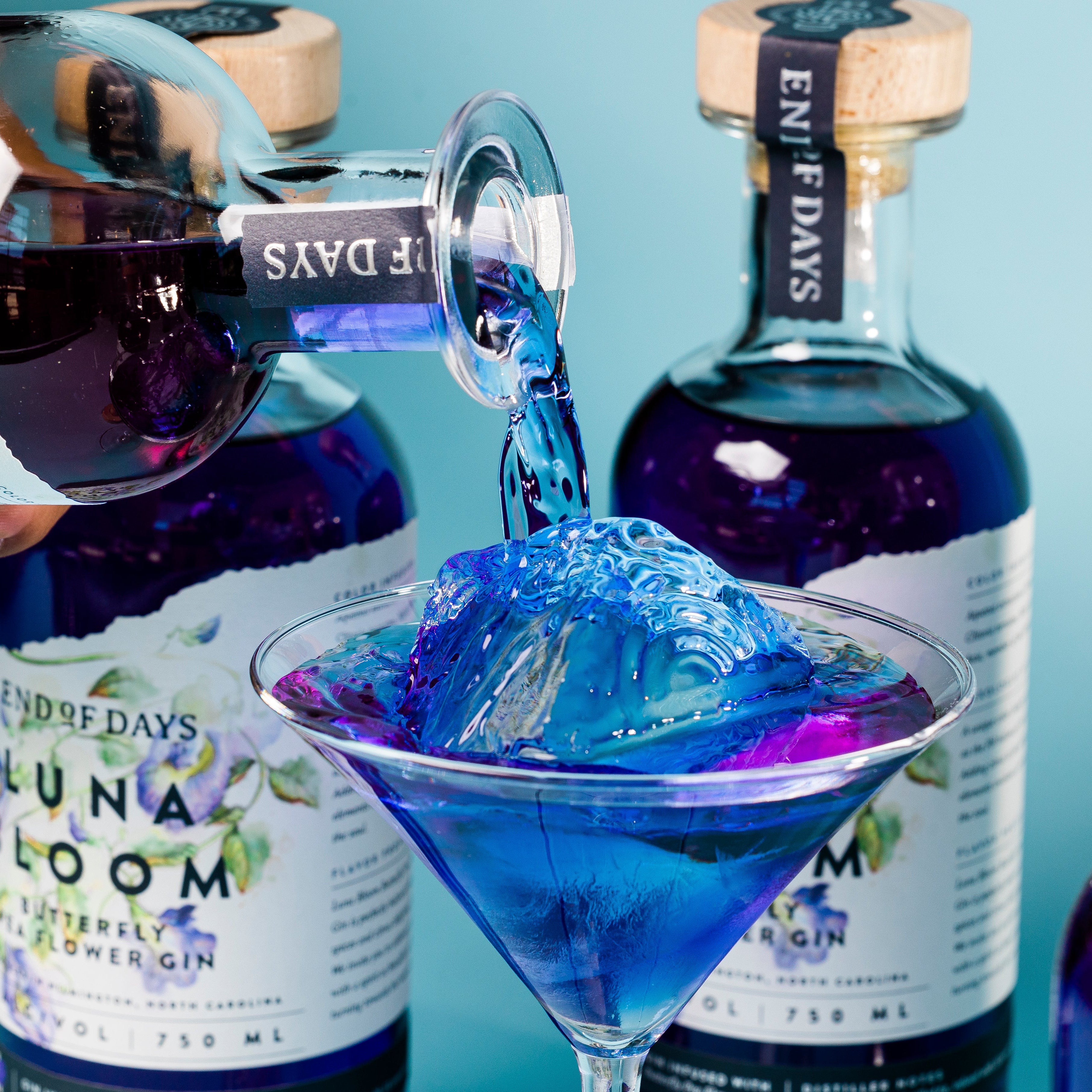 Luna Bloom Butterfly Pea Flower Gin