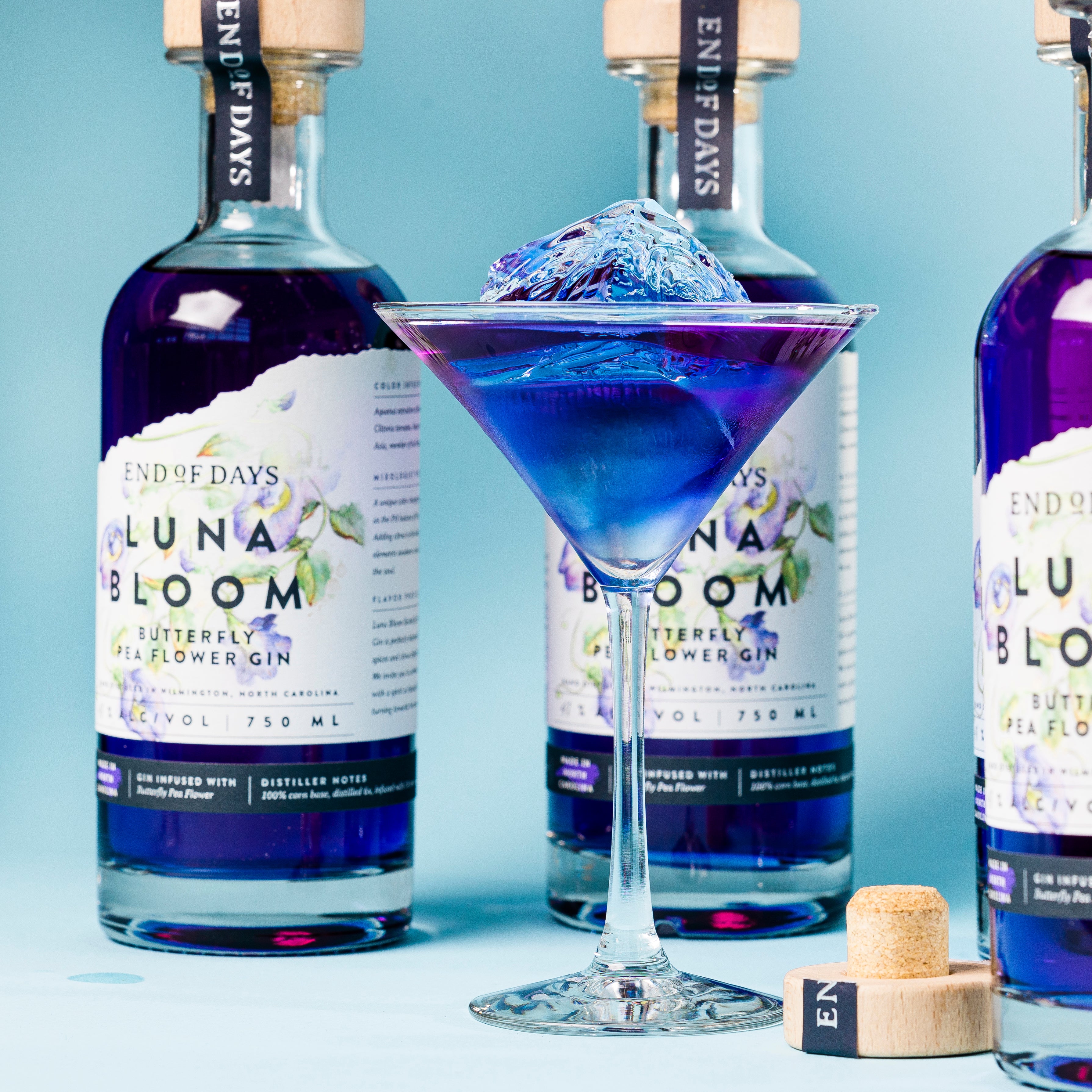 Luna Bloom Butterfly Pea Flower Gin