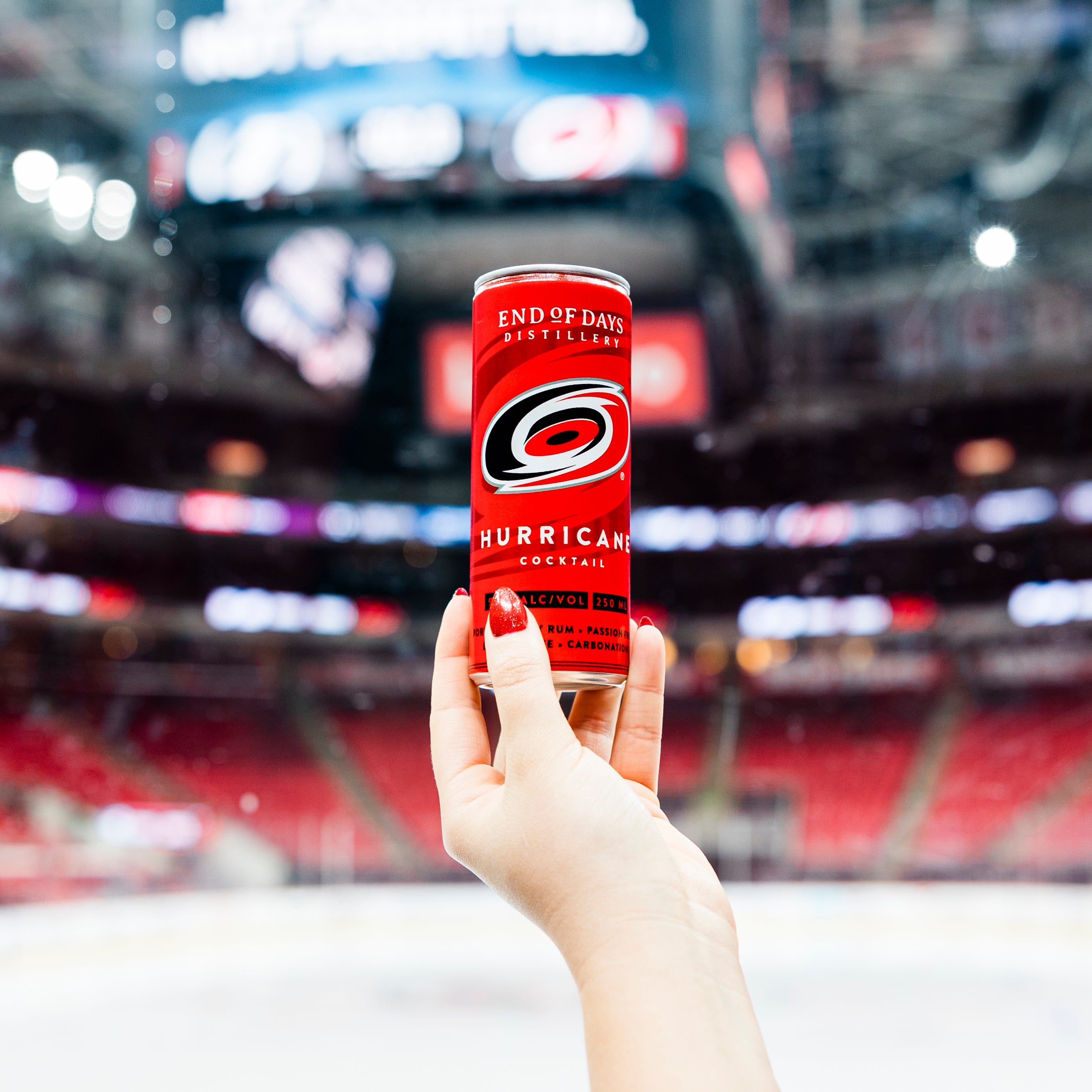 NHL Carolina Hurricanes Cocktail