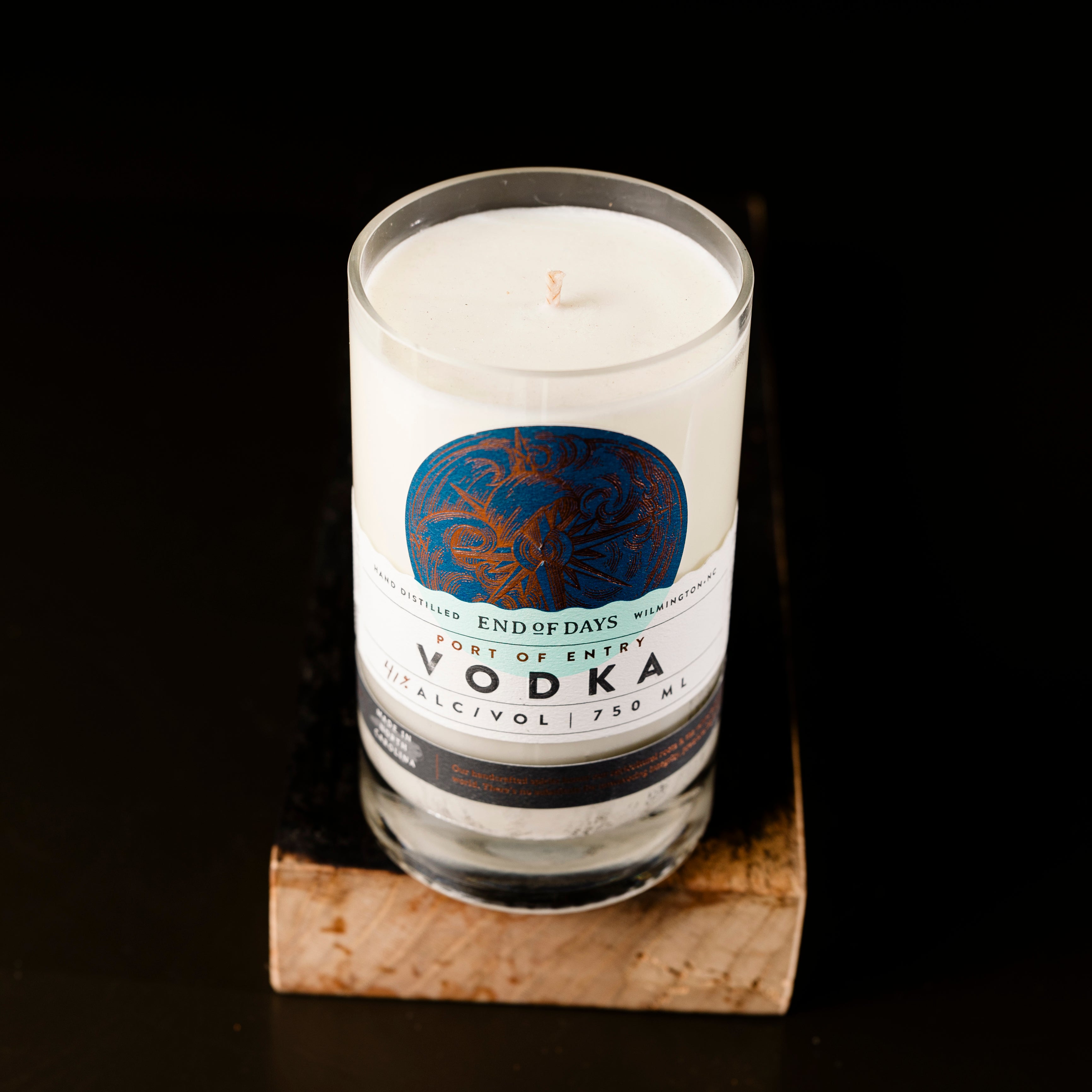 Soy Recycled Bottle Candle