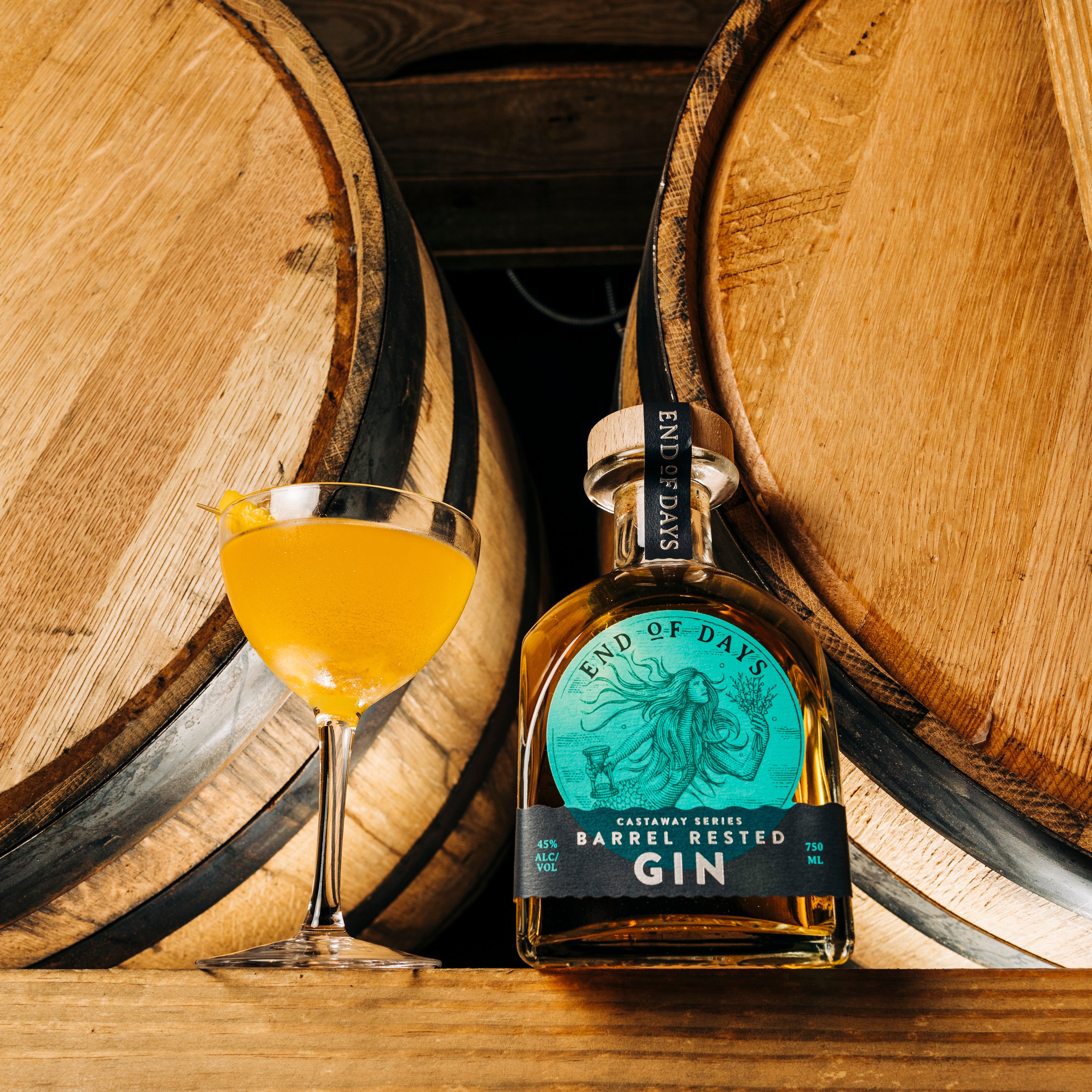 Castaway Series Barrel Rested Gin