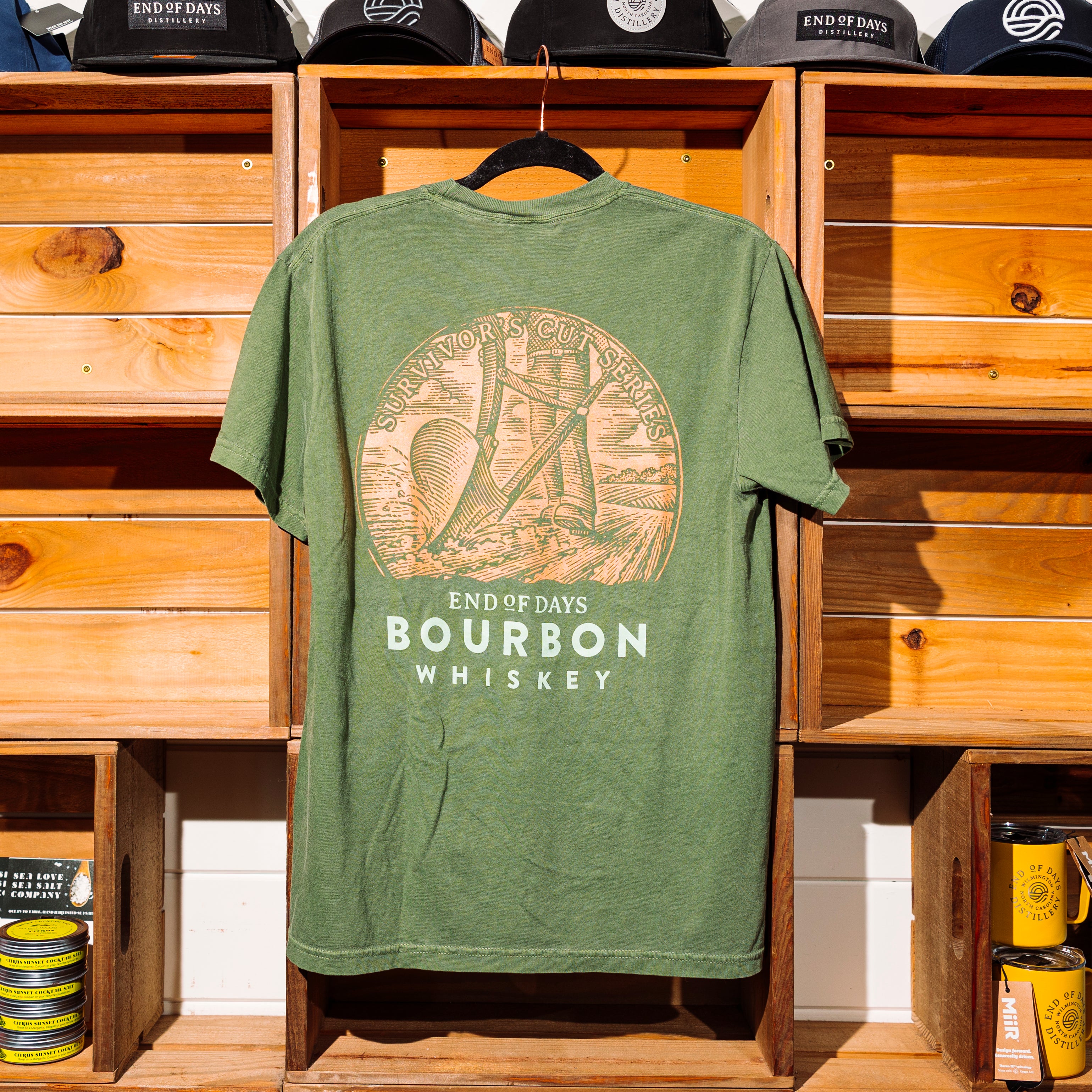 Hemp Bourbon Whiskey T-Shirt