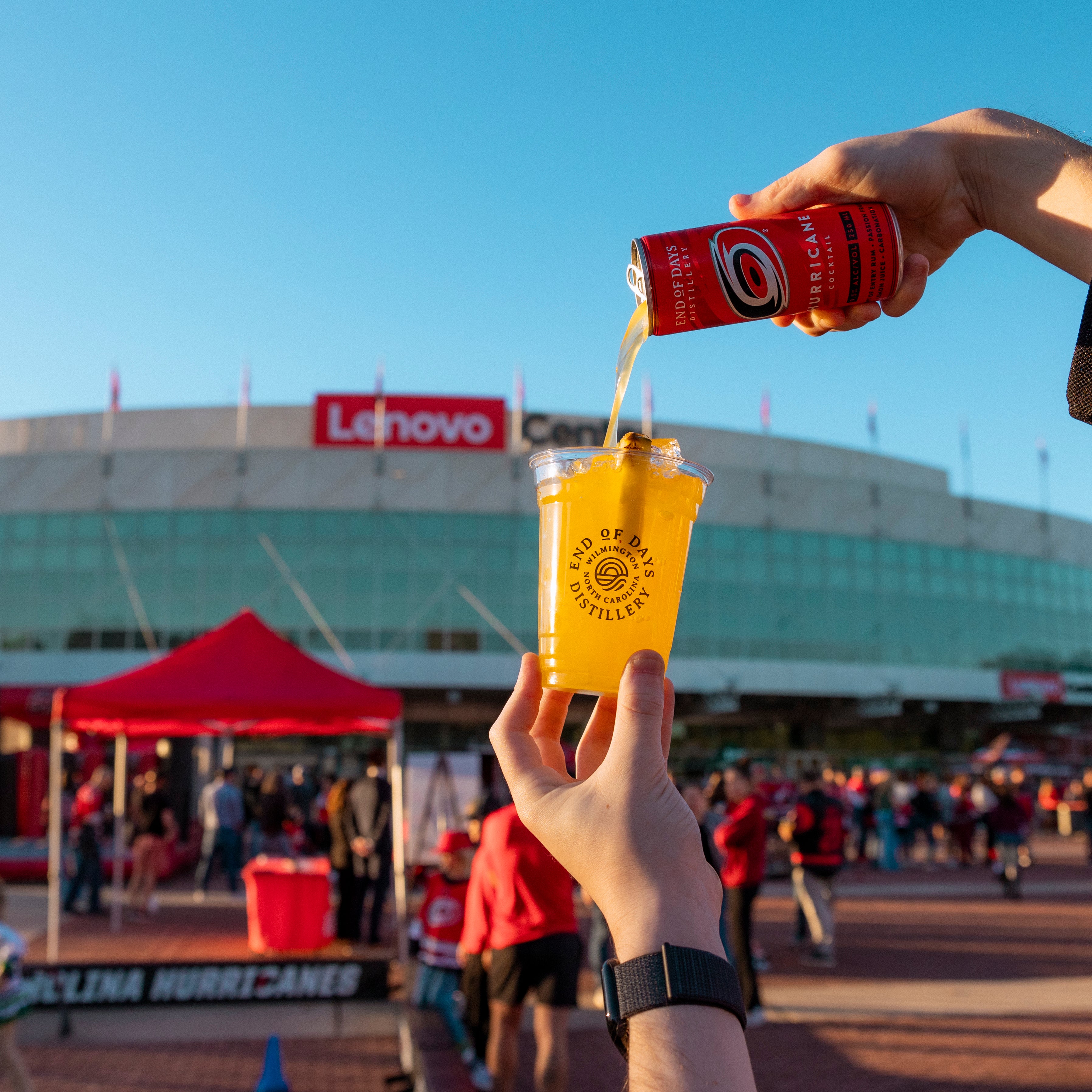 NHL Carolina Hurricanes Cocktail